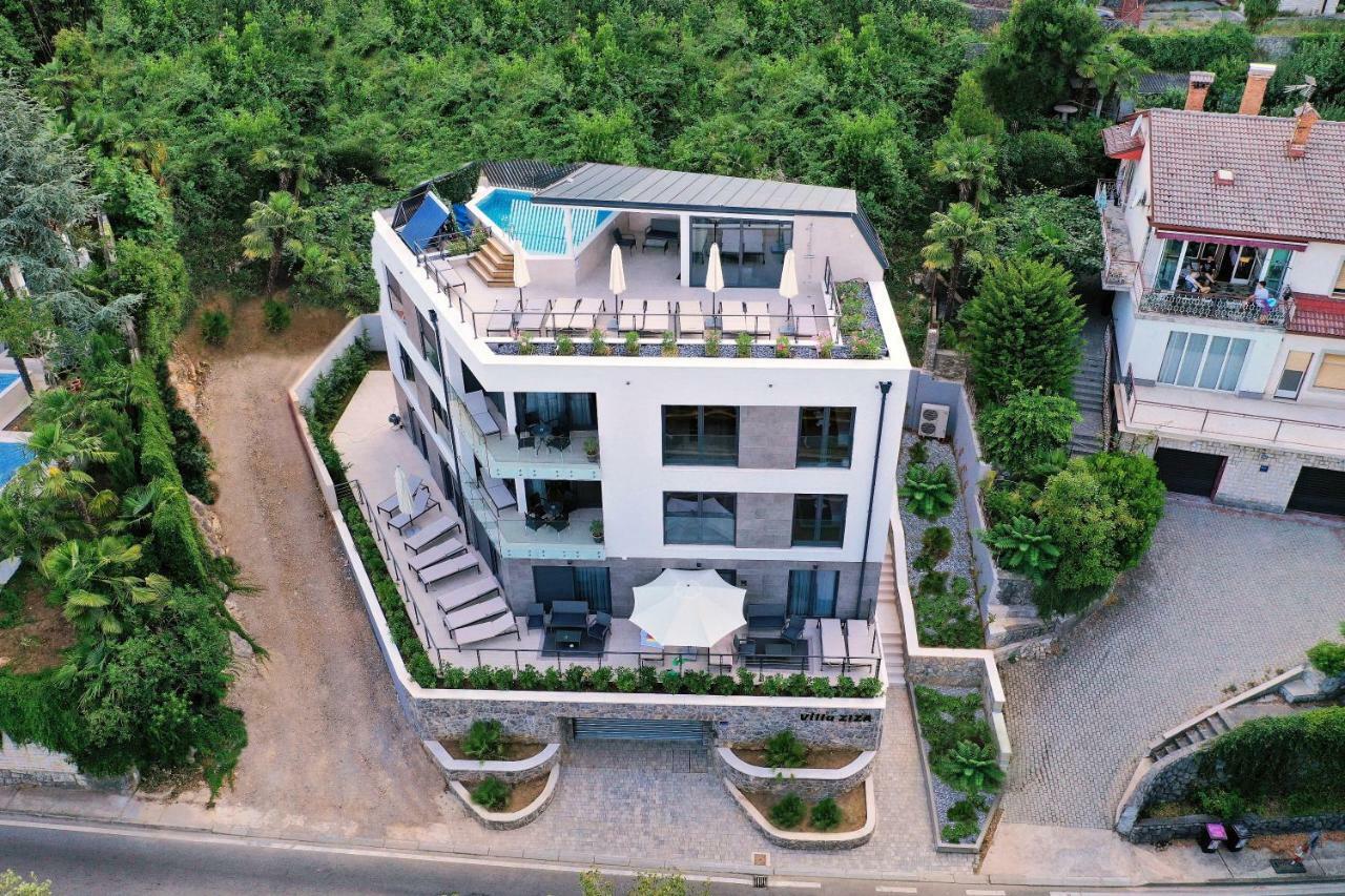 Apartments In Villa Ziza, Rooftop Swimming Pool Opatija Exteriér fotografie